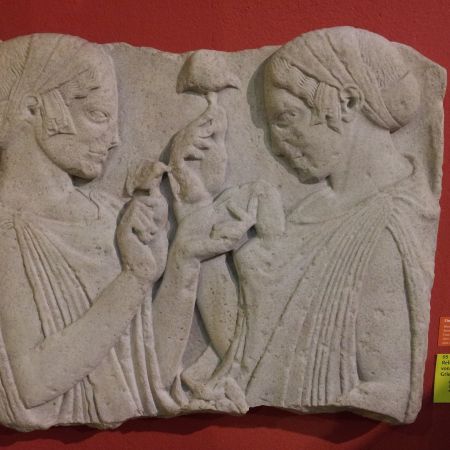 Altgriechisches Fresko