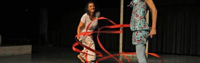 Bühnenstück «im Rahmen» (Foto: Christian Altorfer)