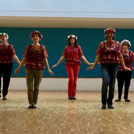 2018 Fest mit Kursteilnehmerinnen