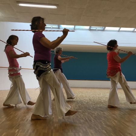 2018 Fest mit Kursteilnehmerinnen