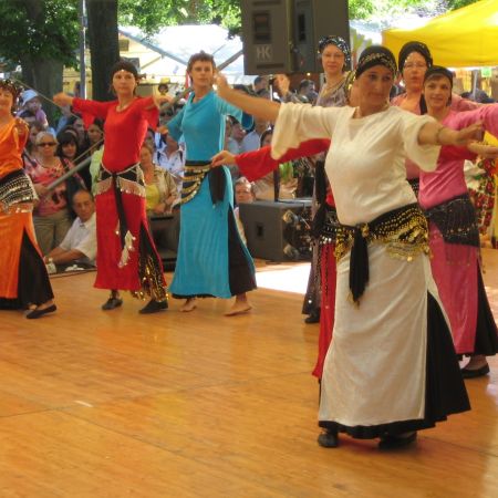 Zürifäscht-2007 Tänzerinnen