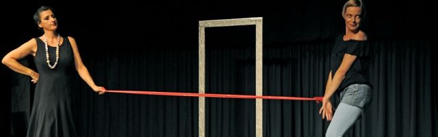 Bühnenstück «im Rahmen» (Foto: Christian Altorfer)